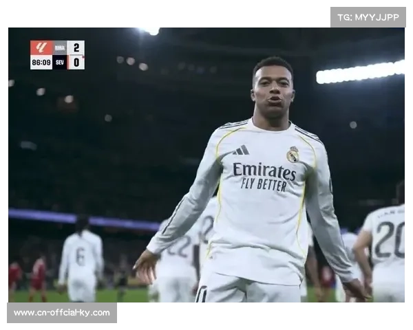 皇马2-0塞维利亚，姆巴佩点射追平C罗自然年进球纪录